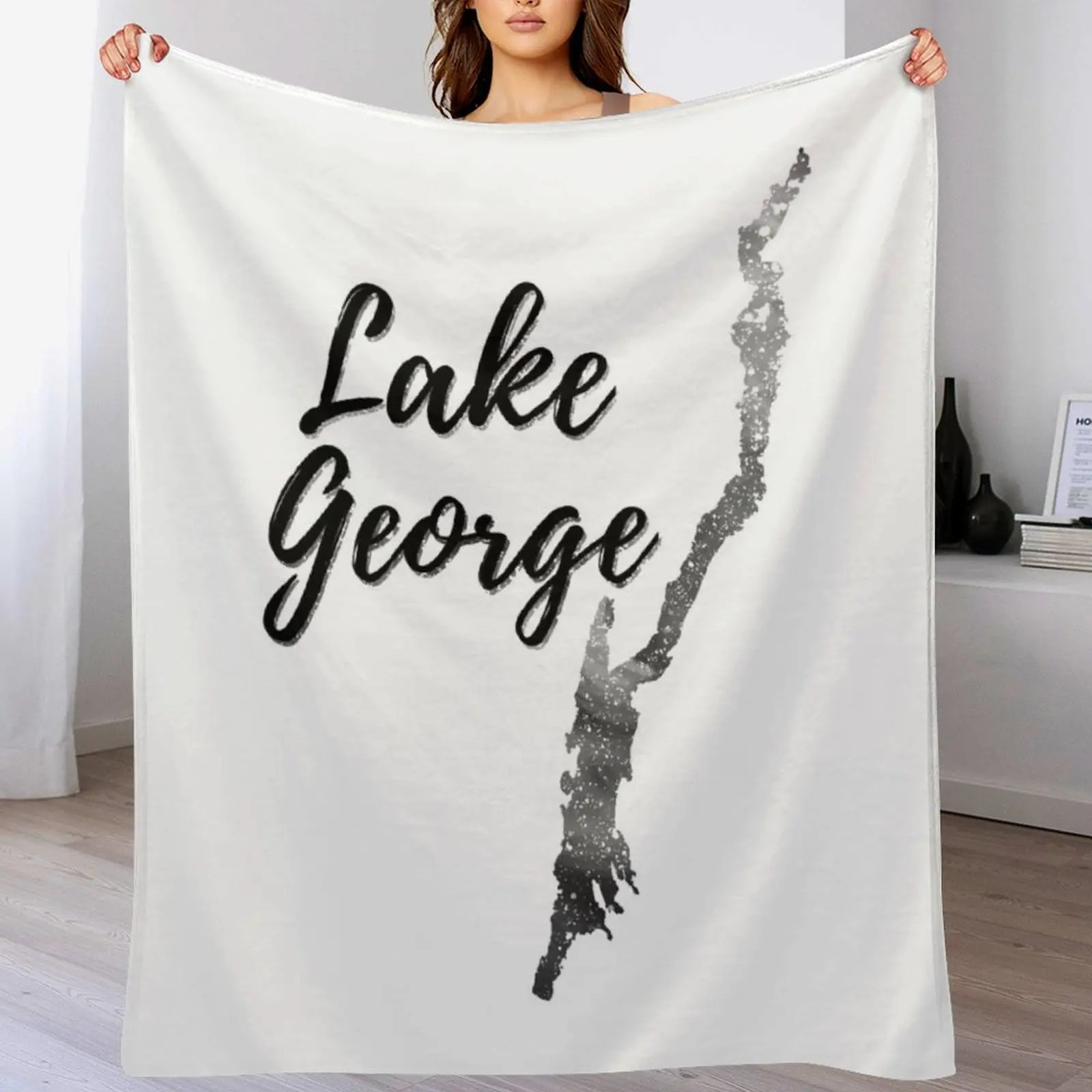 

Lake George (5) Throw Blanket Blankets For Sofas Luxury Hair Camping Blankets