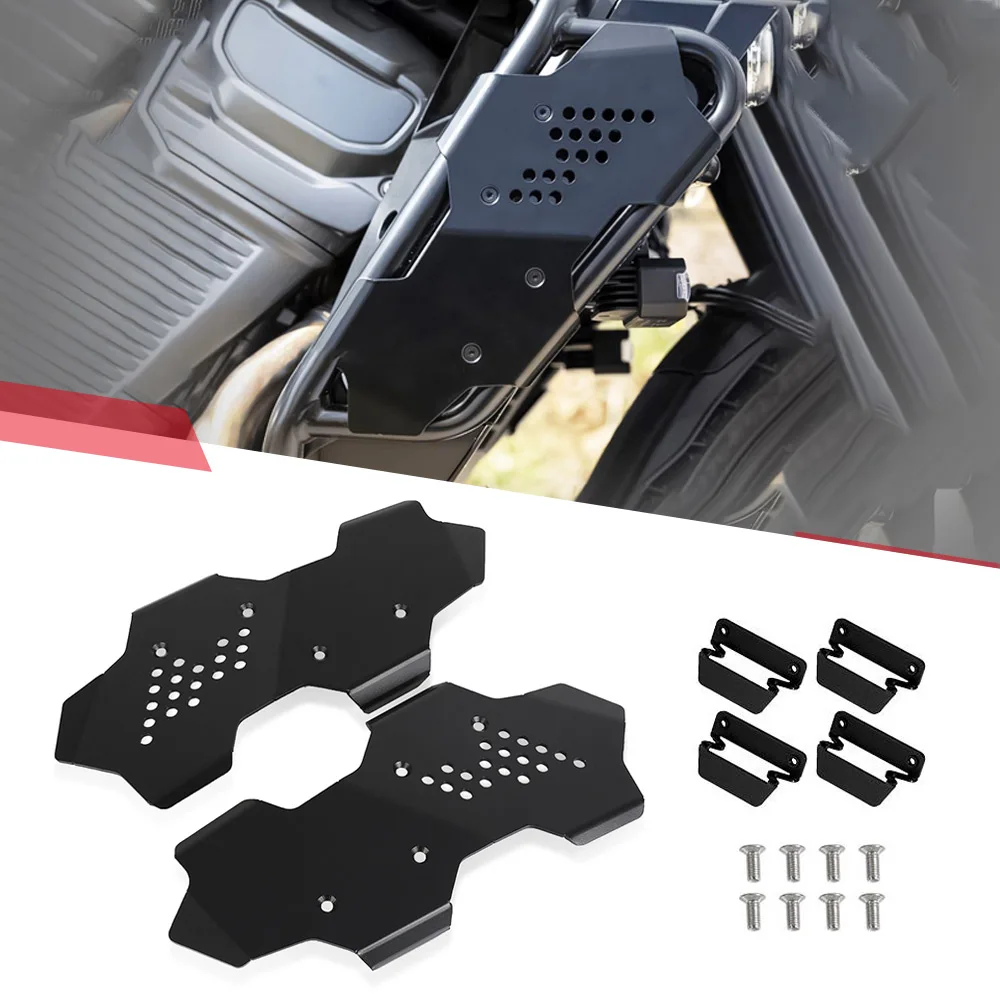 

Motorcycle For Pan America RA1250 PA1250 2021-2023 Engine Crash Bar Protection Bumper Frame Protector Cover Cylinder Head Guards