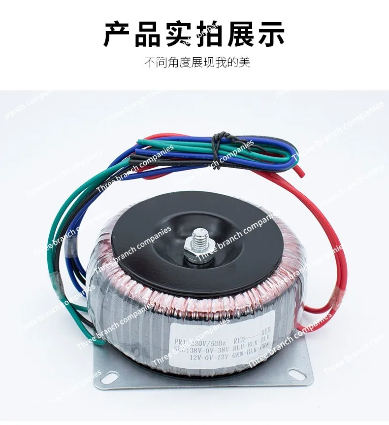 

300 watt ring front and rear cattle low frequency 220v to 22v power supply front and rear stage power amplifier transformer high