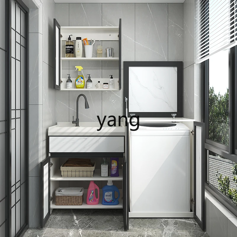 Yhl Washing Machine Cabinet Partner Pool Tank All-in-One Cabinet Small Apartment Custom Corner Cutting