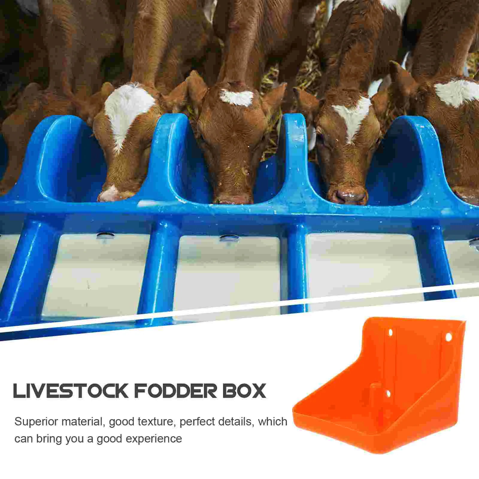 2 Pcs Livestock Salt Plate Holder Brick Box Sheep Block Hay Professional Horse Feeder