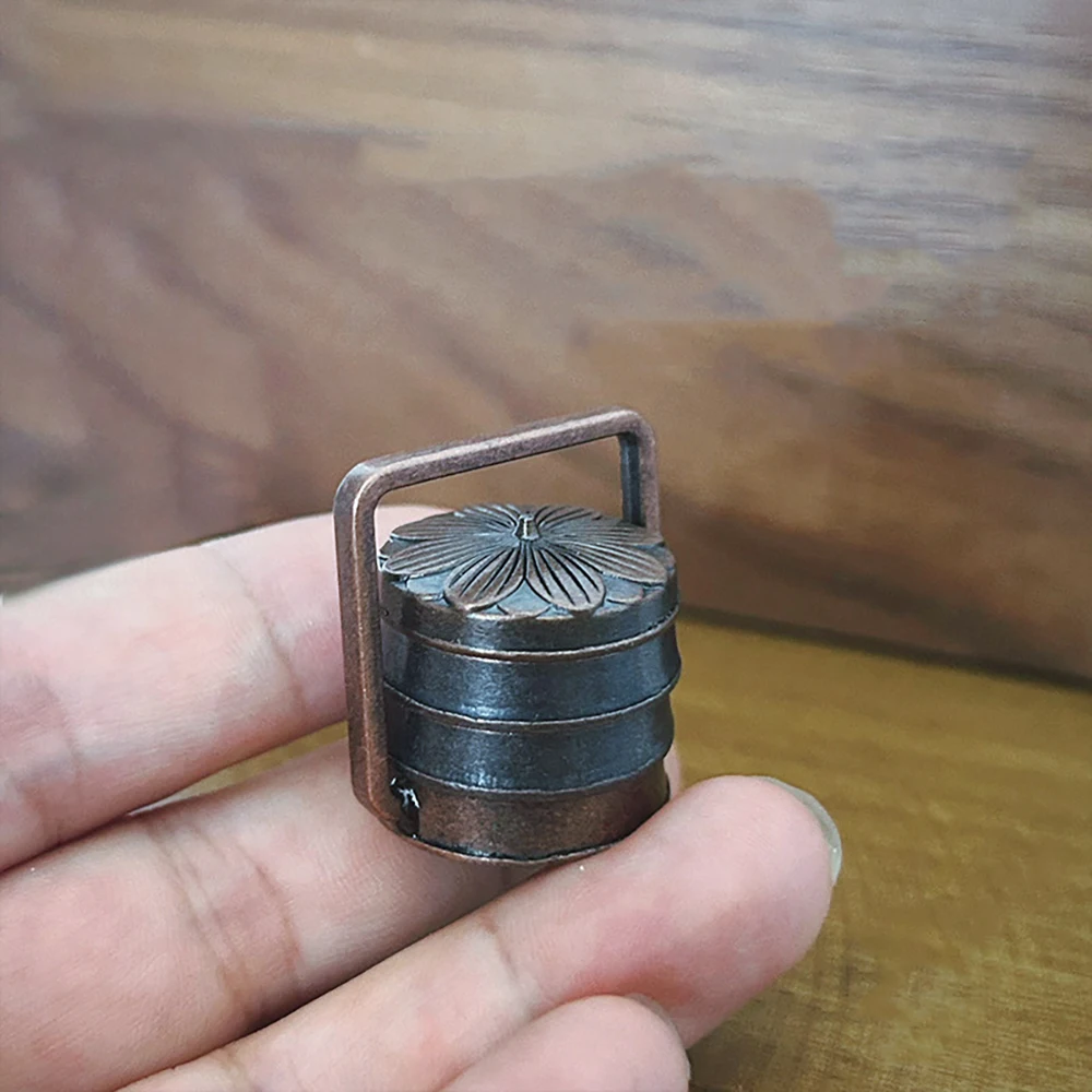 Peças de carro rc decoração mini cesta de refeições vintage para 1/10 rc rastreador axial scx10 tamiya c01 rc4wd d90 traxxas TRX-4 caminhão carro