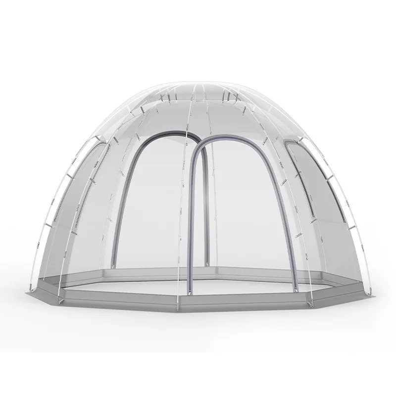 Outdoor starry sky room bubble house ball transparent tent, outdoor winter windproof and warm camping, no factory wholesale