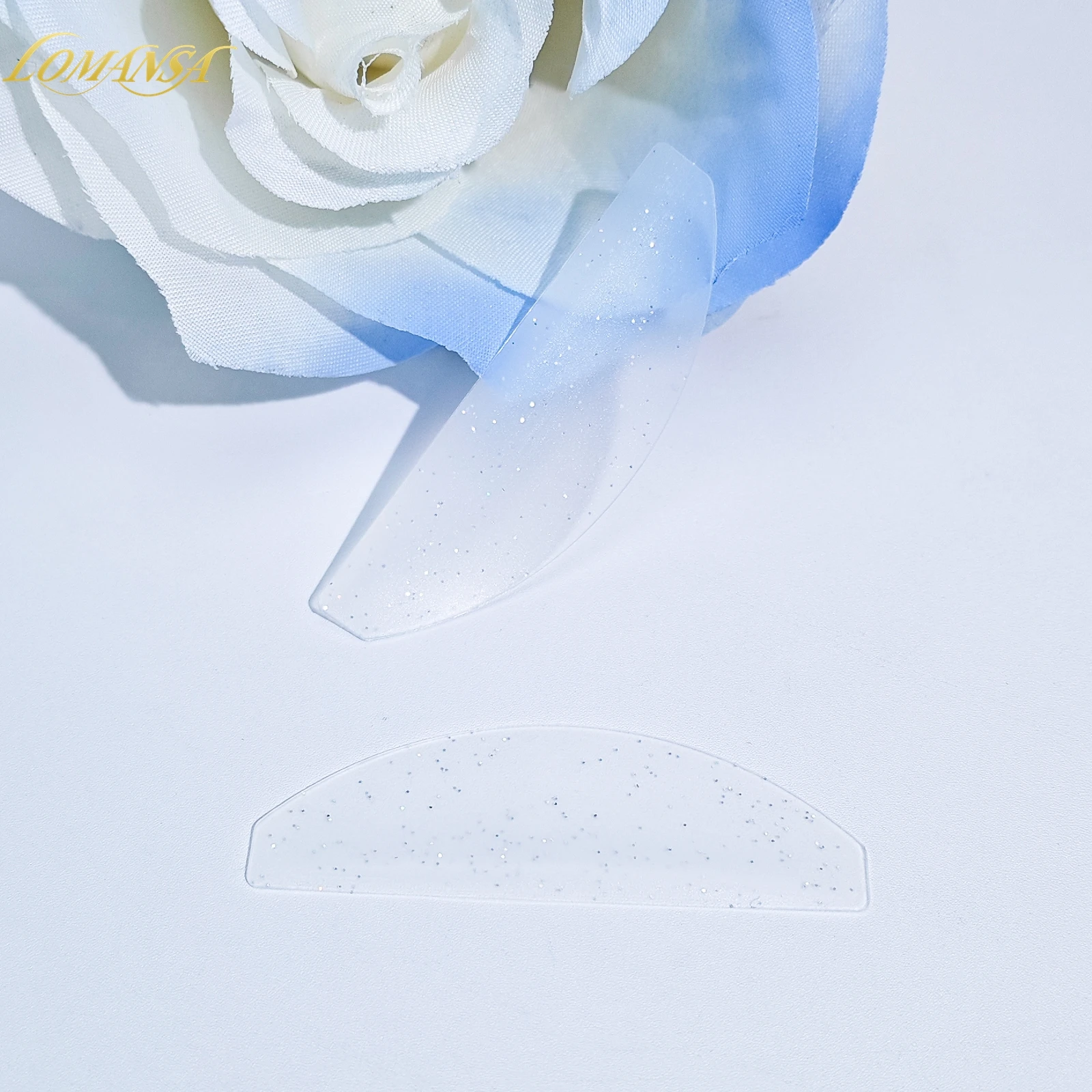 Lomansa 2 Stück Koreanische Wimpernlifting-Pads Flache Silikon-Pads für Dauerwellen-Lotion Nr. 1 Wimpern-Weichmacher-Pads Make-up-Tool – Detail 9