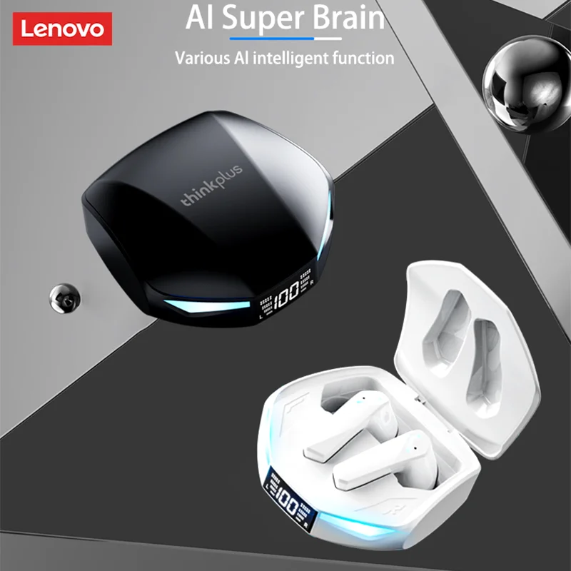 New Lenovo XT53 AI Bluetooth V5.4 Earphones Multiple Languages Translation Headphones Deep Bass Sound With HD Calls Work Earbuds