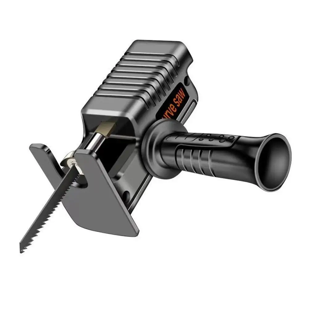 Adaptador de serra alternativa portátil, tubo elétrico de conversão elétrica pvc cabeça de serra universal, serra, corte para wate f3q6