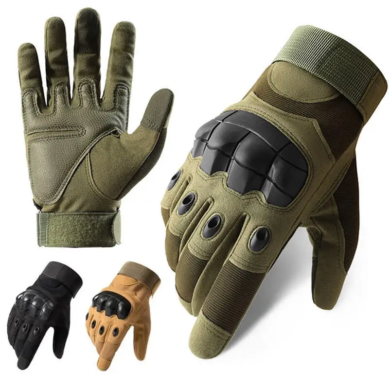 Herren Outdoor Fahrrad- und Wanderhandschuhe, Taktische Handschuhe, Langlebige Winddichte Touchscreen-Handschuhe, Fitness-Schutz-Sporthandschuhe, Jagdhandschuhe
