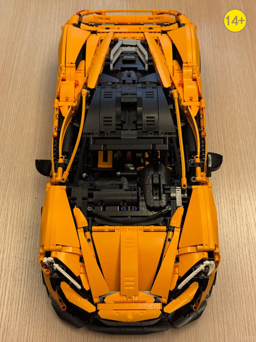 Auf Lager 3893 Teile Technische Bausteine Kompatibel mit McLaren P1 Moc Bricks Modell Sportwagen Spielzeug für Erwachsene Weihnachtsgeschenk