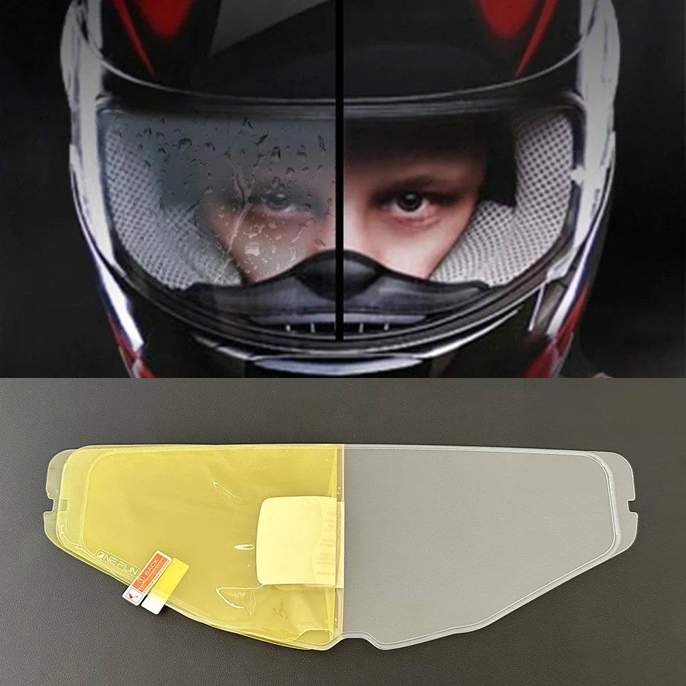 

RT33 Helmet Visor Film Anti Fog For OGK Exceed / Avand-II / Asagi kabuto I BUKI Geosys Lens Anti Fog Film Helmet Accessories