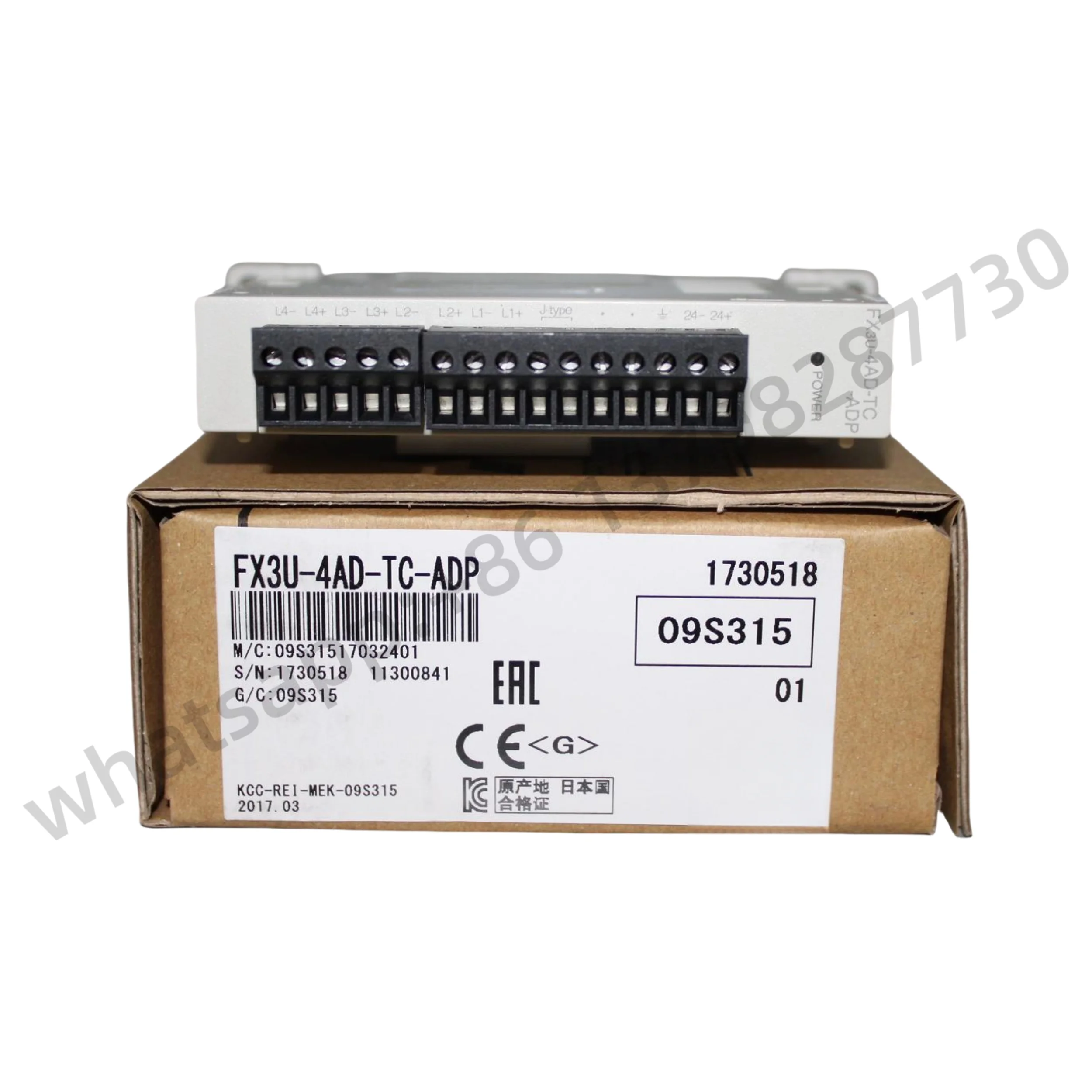 New Original FX3U-4AD-TC-ADP