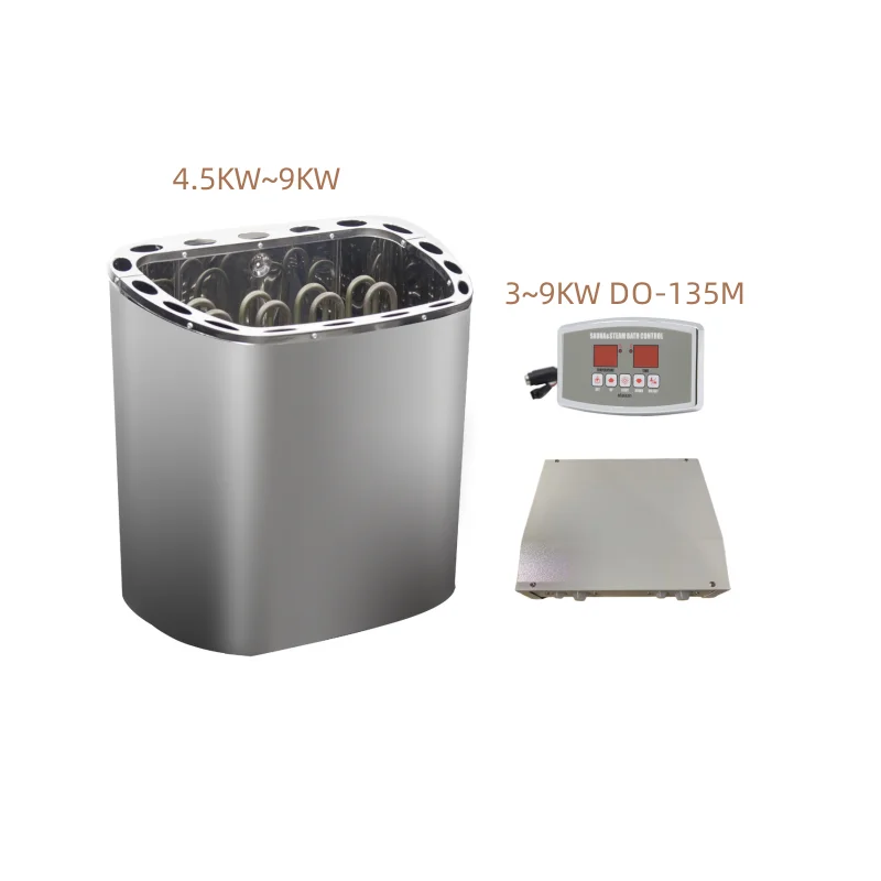 

Diooist Factory Direct Sale Traditional Stainless Steel Electric Dry Sauna Steam Room Heater Smart Sauna Heaters