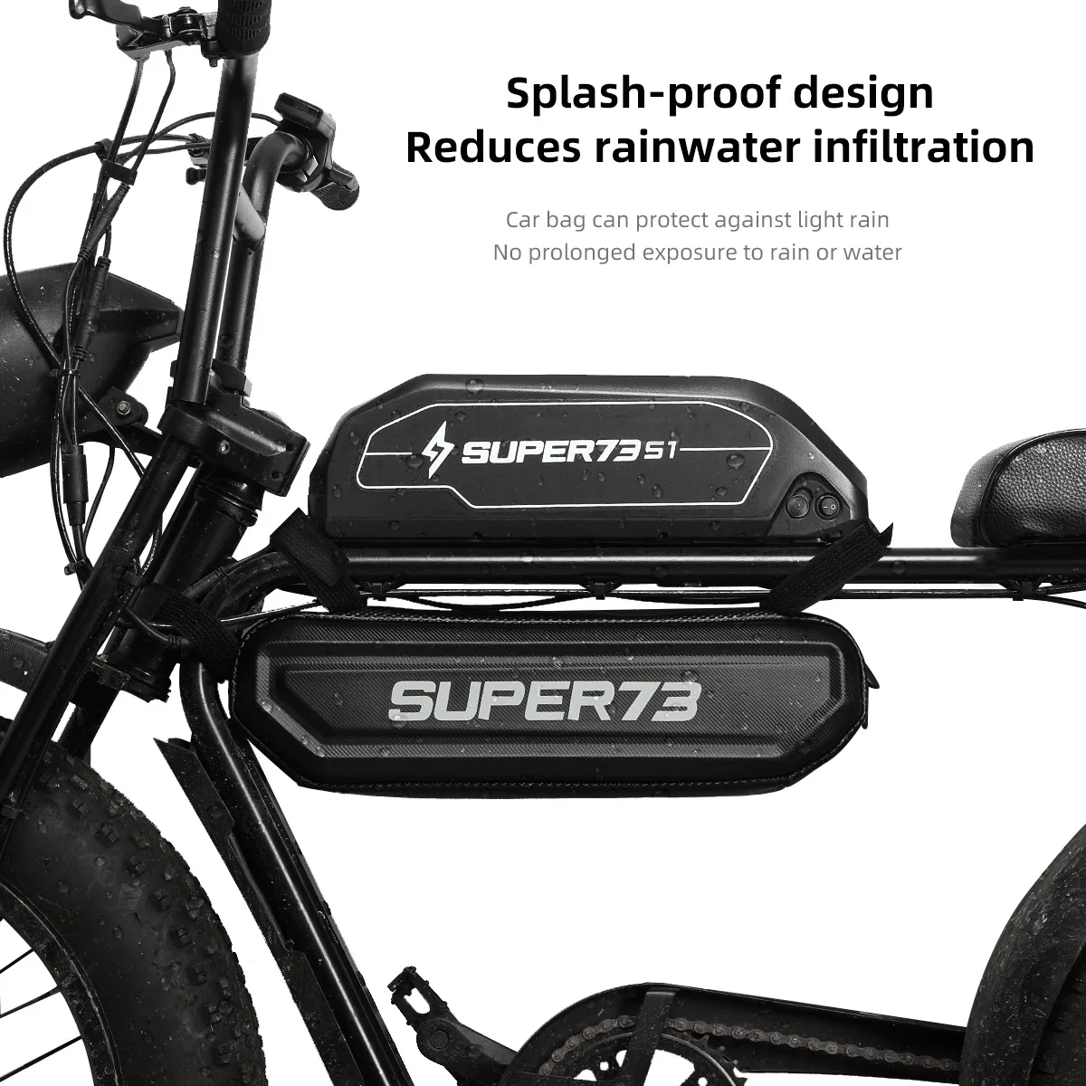 super73 hanging package beam package cavalry electric bicycle general storage storage 73 modified accessories