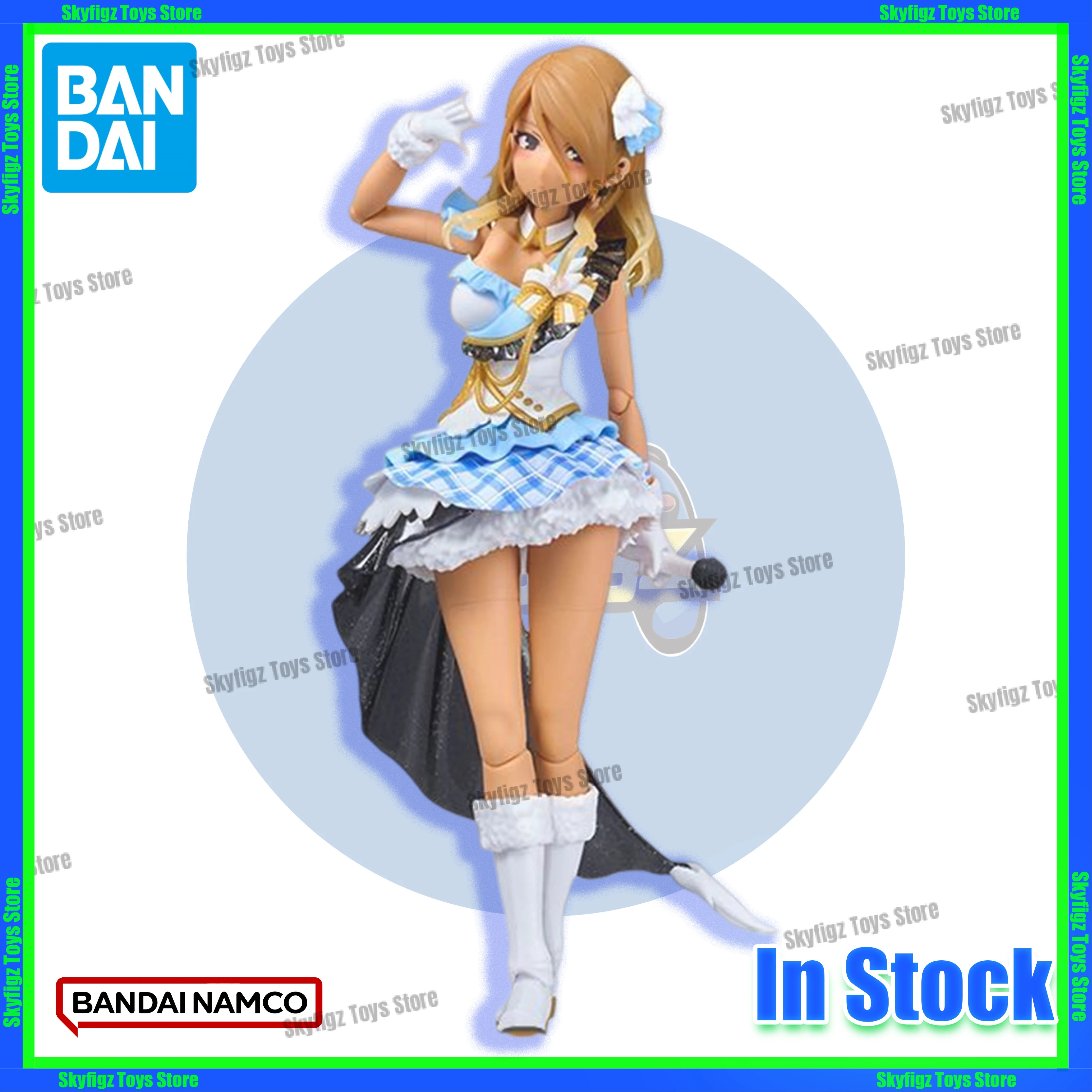 

В наличии Bandai 30MS Izumi Ai Idol Master Shining Color Machine Girl, собранная экшн-фигурка, коллекция подарок