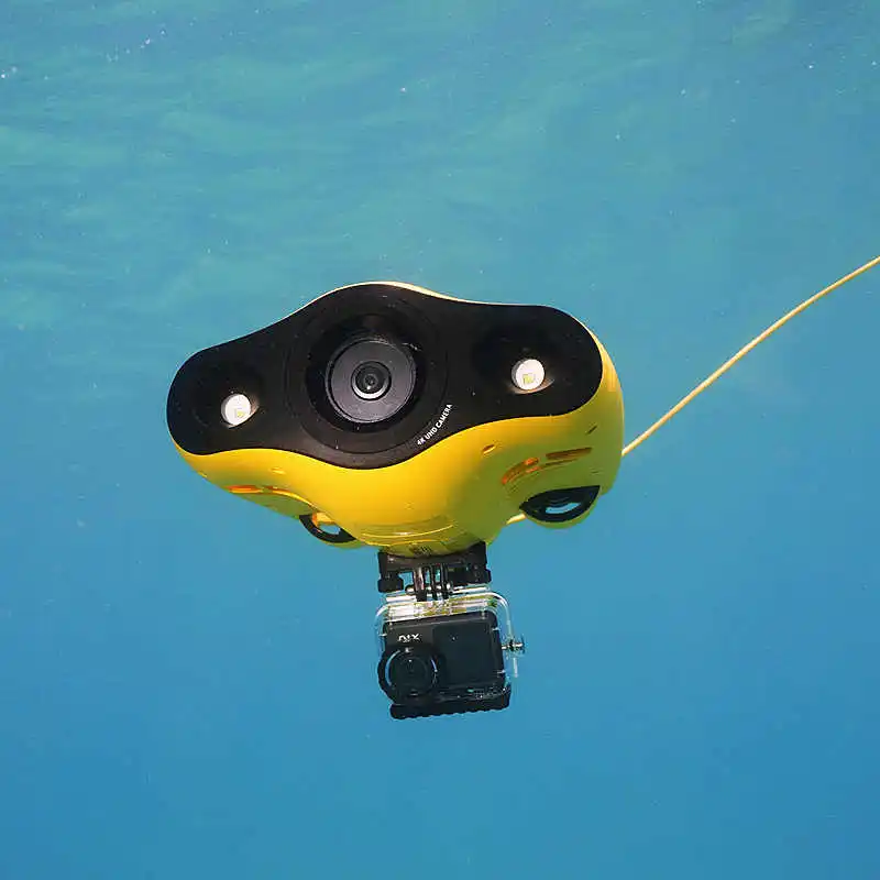 alvage Rescue Equipment Can Swim Dive Gear AccessoryIntelligent 4K HD Underwater UAV Remote Control Fish  S