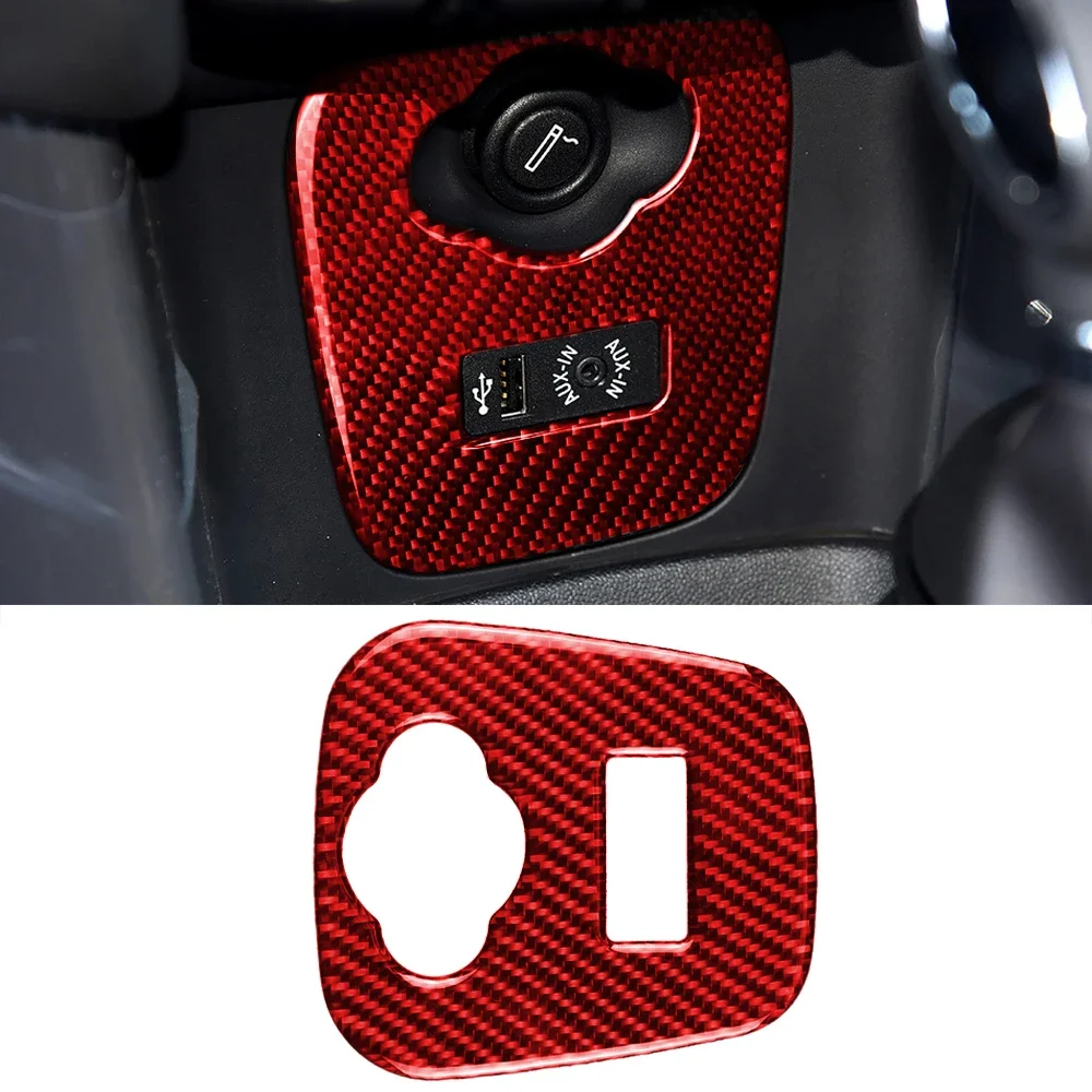 

Автомобильный прикуриватель USB AUX панель консоли крышка накладка наклейка для Mini Cooper F шасси JCW F55 F56 F57 аксессуары для стайлинга