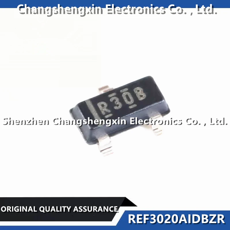 

20 Pieces REF3020AIDBZR R30B New Original Series Voltage Reference IC Fixed 2.048V V ±0.2% 25 mA SOT-23-3