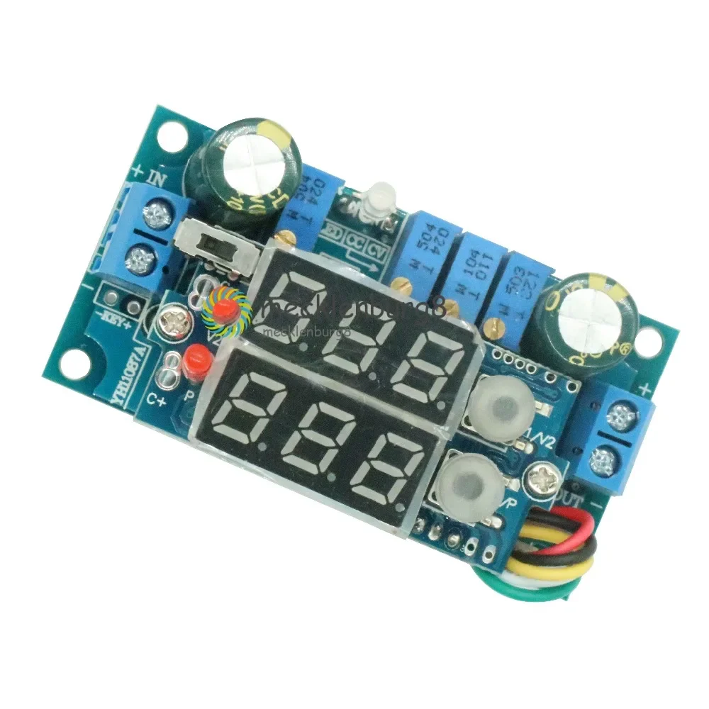 NEW 5A MPPT Solar Panel Controller DC-DC Step-down CC / CV Charging Module LED Display LED Controllers Regulators For Arduino