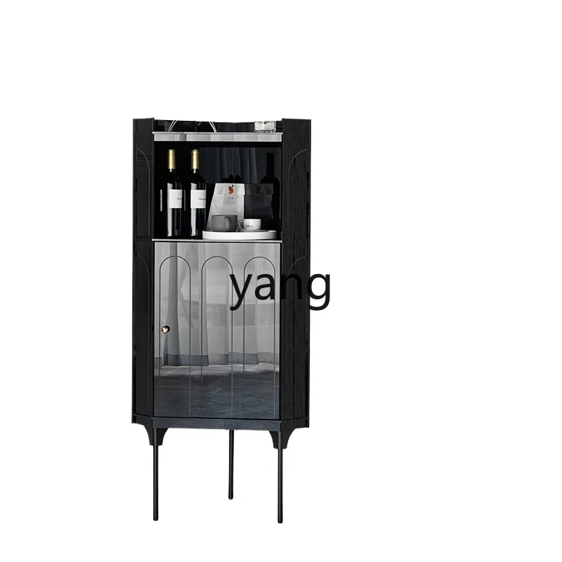 

Yjq Corner Cabinet Bedroom Corner Triangle Storage Rack Living Room Modern Minimalist Storage Corner Wine Cabinet