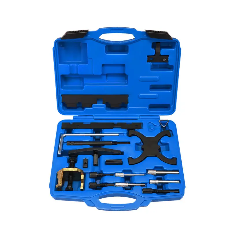 Car Auto Special Maintenance Tool Set for Engine Timing with Camshaft Sprocket Puller and Flywheel Locking Tools Set TB295