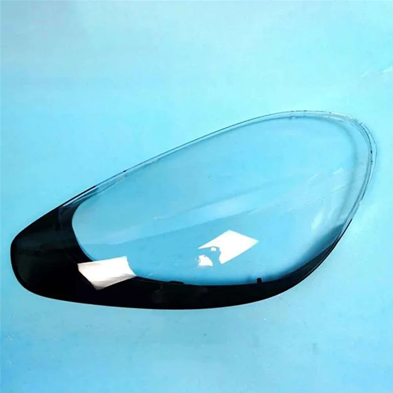 ไฟหน้า SHELL โคมไฟโปร่งใสเลนส์สําหรับ Porsche Cayenne 2015-2017 รถที่อยู่อาศัย