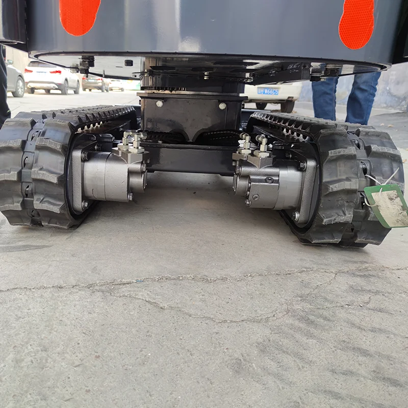 Customized High Productivity Mini Excavator With Long Boom Import Micro Digger 1.2 Ton Compact Small Excavator Machine