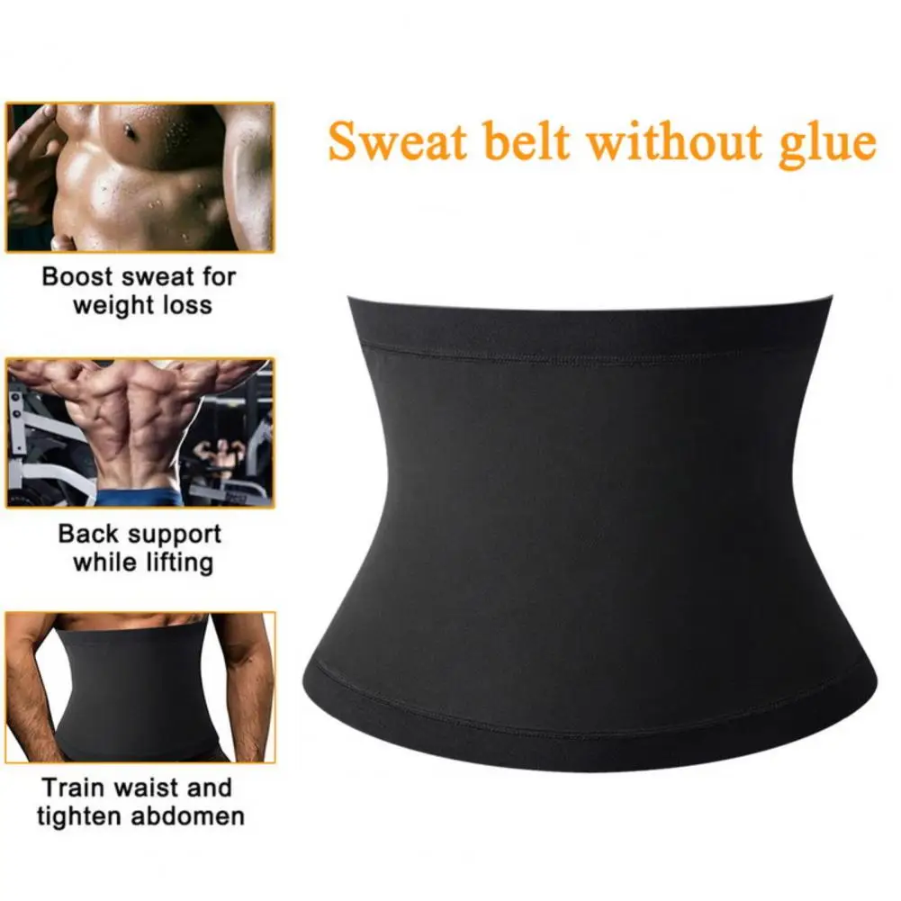 Men Belly Wrap  Comfy Slim Cozy  Male Waist Fat Slimming Compression Belt Fitness Supplies