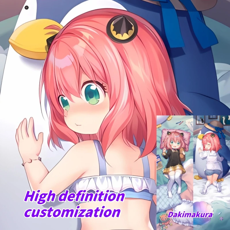 

Dakimakura Anime Pillow Case SPY×FAMILY Anya Forger Double-sided Print Of Life-size Body Pillowcase Gifts Can be Customized