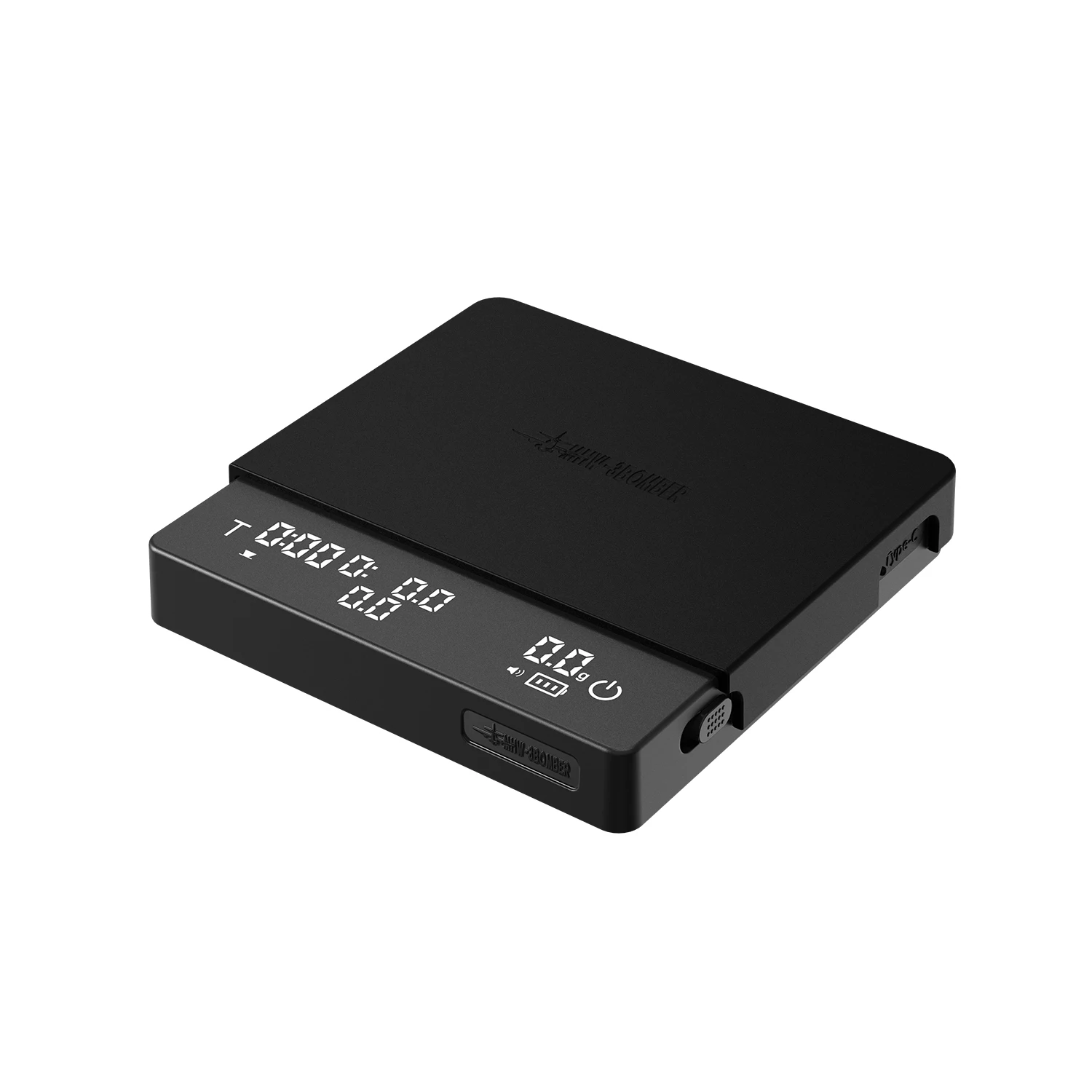 MHW-3BOMBER Smart Koffie Schaal Timer 2kg/0.1g Hoge Precisie Keukenweegschaal Drip Koffie Espresso Schaal Thuis barista Gereedschap