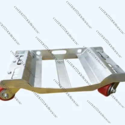 Heavy Duty Load Moving Skate w/ 360° Swivel Casters, Ratchet Strap Car Dolly for Moving SUV Box Truck Machinery & Appliances