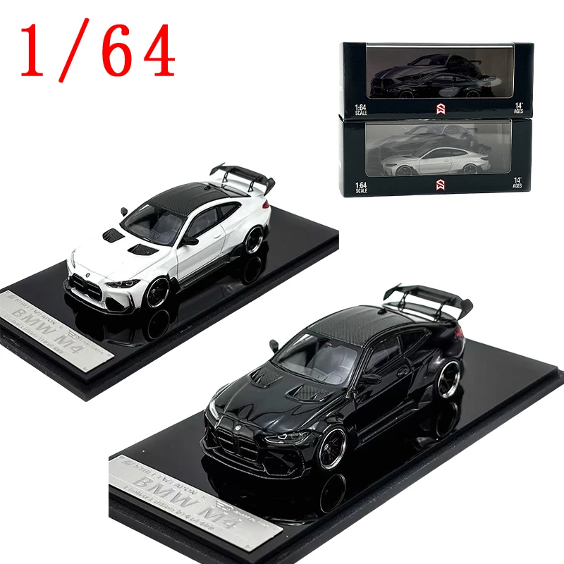 

SW Diecast 1/64 Scale BMW M4 Alloy Car Model BMW M4 ADRO BODY KIT Play Vehicles Toys for Boys Original Box