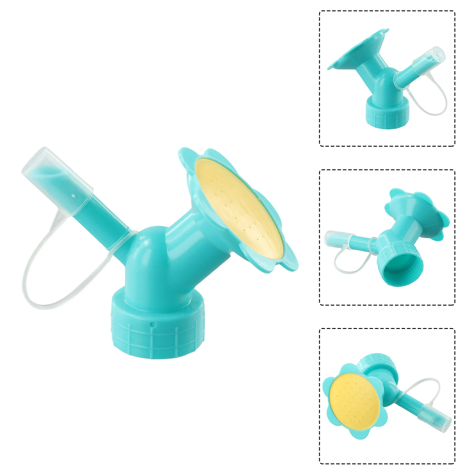 

Watering Pot Nozzle Flower Watering Nozzle Gardening Tool Mini Watering Can Double Head Water Spout Bonsai Nozzle For Indoor