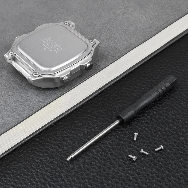 4 шт. AE-1200 винты нижней крышки корпуса часов для Casio маленький квадрат AE1200 AE1300 мужские крестообразные винты задней крышки из нержавеющей стали