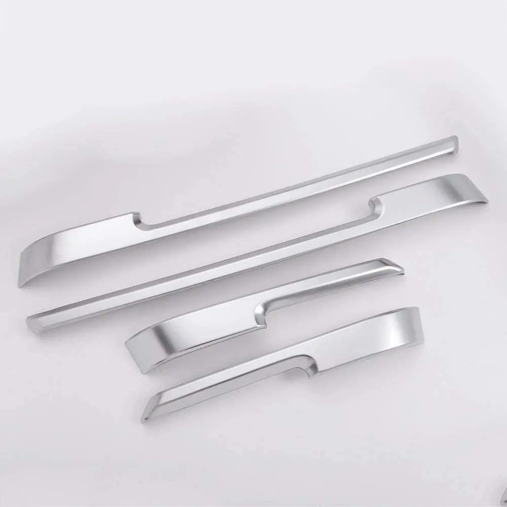 

ABS Plastic Chrome Interior Door Decoration Strips Trim Cover Sticker For Land Rover Range Rover Vogue L405 2013-2017