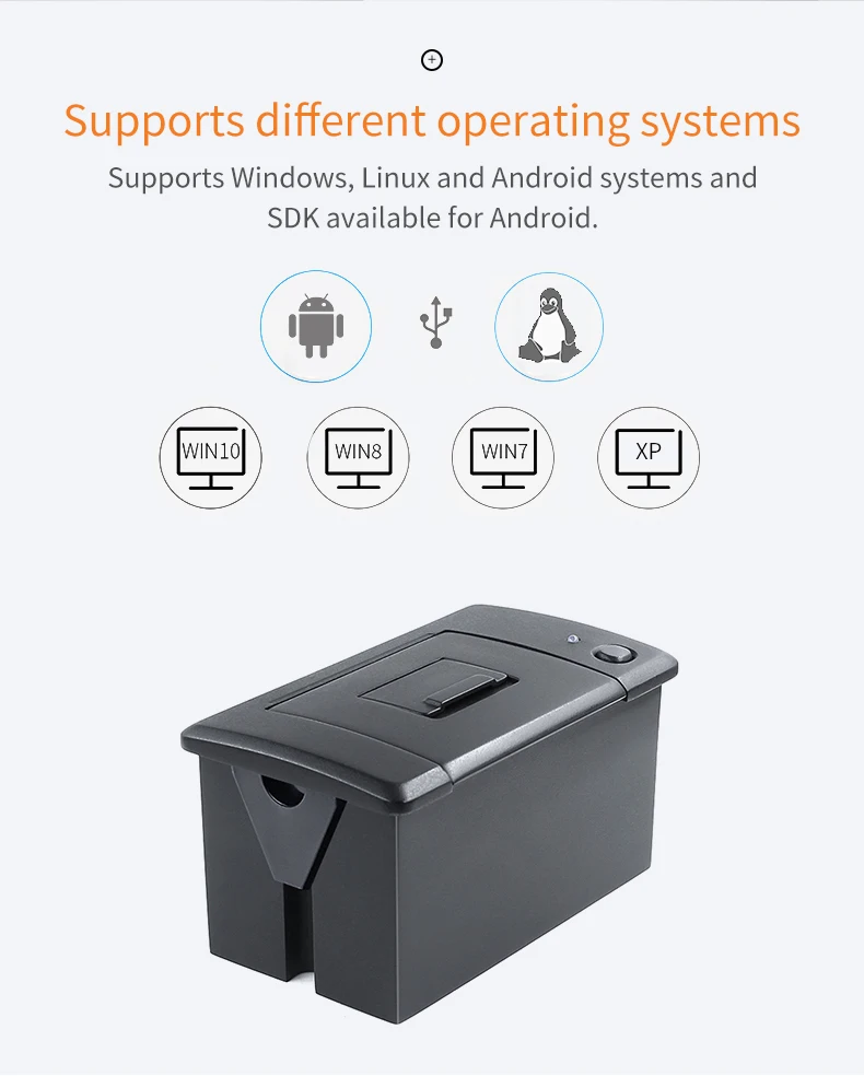 Yoko 58mm Thermal Printer Embedded USB/TTL/RS232 Receipt Printer Module 12V ESC/POS Command EM5820