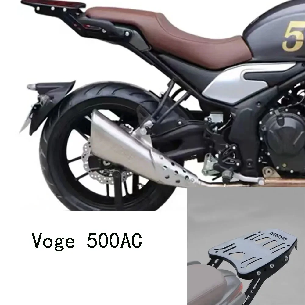 

2022 For Voge 500AC Bumper Engine Guard Crash Bars Rear Seat Rack Bracket Luggage Carrier Cargo Shelf Support VOGE 500 AC