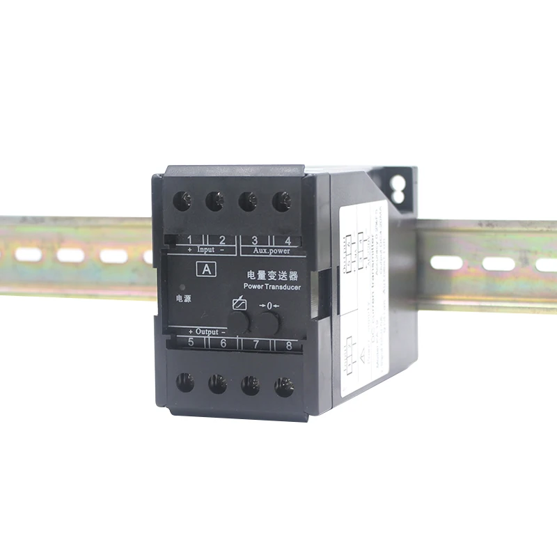 PA-19 DC current transducer 5A 10A Input to 0-5V 0-10V 4-20mA output DC24V AC85-265V