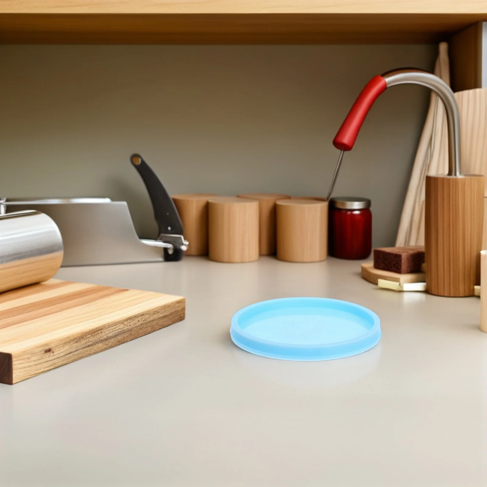 قالب كوستر ثلاثي الأبعاد من السيليكون المستدير على شكل ندفة الثلج للراتنج DIY قالب كوستر إيبوكسي للحفلات والمقهى