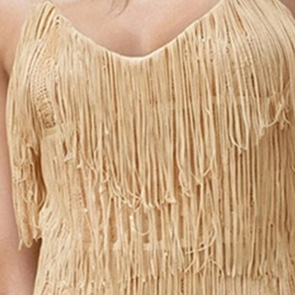 2025 feminino mini vestido lantejoulas borla pena retalhos sem mangas cinta de espaguete cami vestido verão moda bodycon vestido