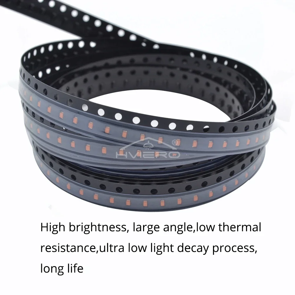 100Pcs 0603 SMD Red LED Chips Bright Yellow Green White Blue Orange RGB Light Emitting Diode Chip Party Decoration Lighting