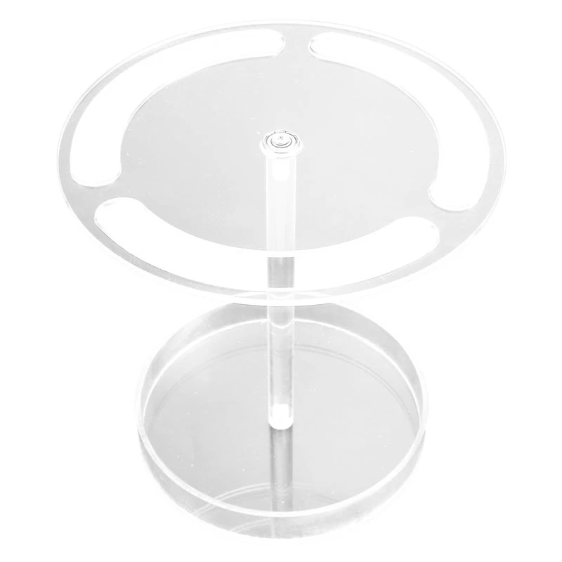 Acrylic Glasses Display Stand Sunglasses Holder 360-Degree Rotating Acrylic Sunglasses Holder Stand for Desktop Retail