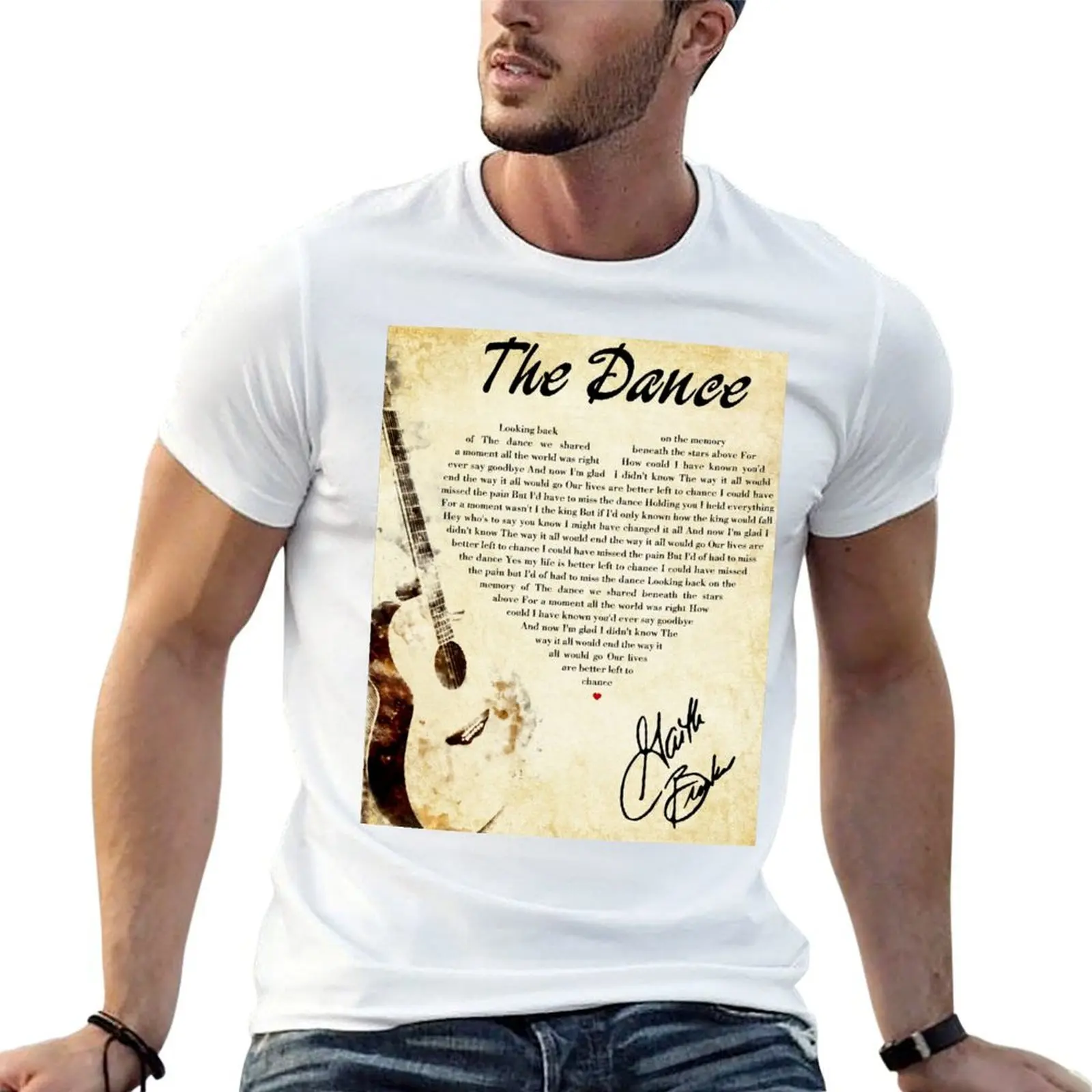 The Dance Looking Back On The Memory Of The Dance We Shared Pop Art Canvas Wall Art Garth Brooks Wall Art For Office And T-Shirt