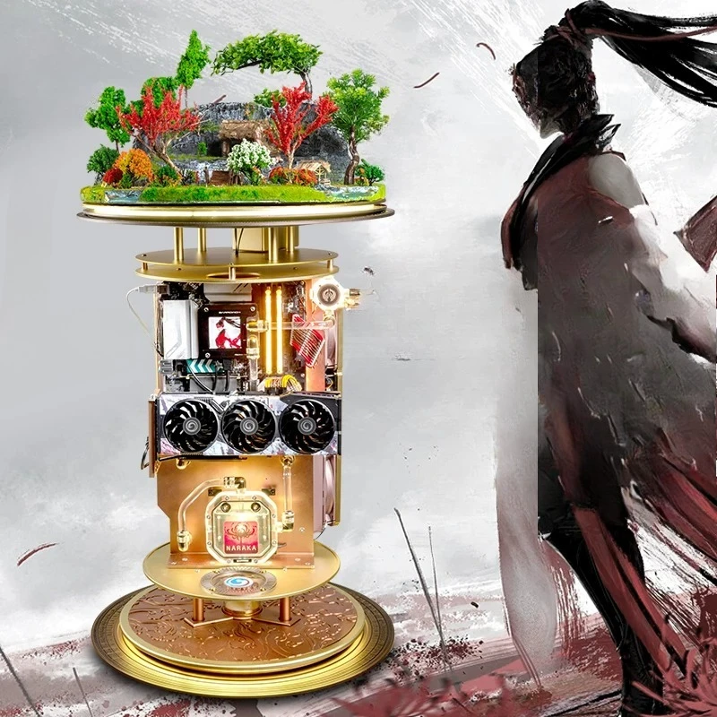 Qinglong 13900K RTX4090 live streaming host water-cooled computer