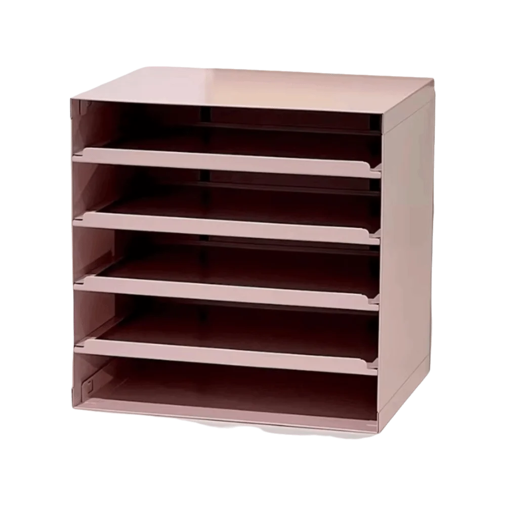 With Drawer Desk Organizer Web Cream Wind Letter Tray Storage Box Multi-functional A4 Paper File Cabinet College Office