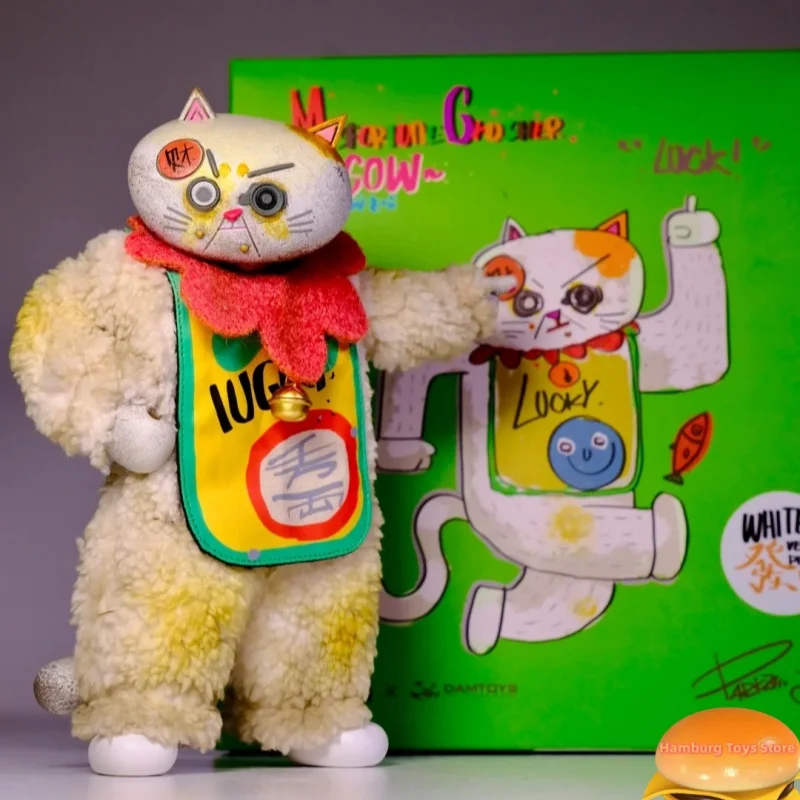 

In Stock Coal Factory Black Dog X DAMTOYS PES039 1/12 Misfortune Smasher Meow Cat Jumpsuit Action Figures Anime Model Toy Gift