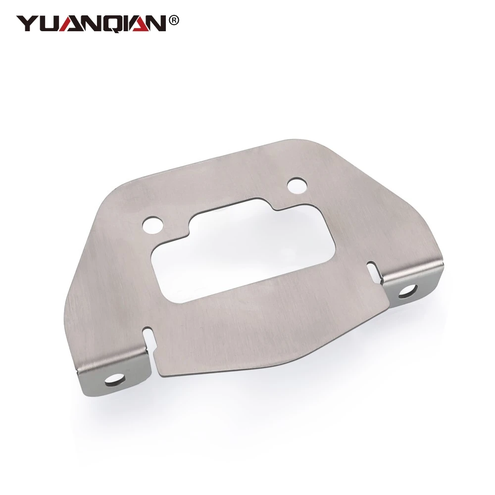 For BMW K100 K75 K 100 Cafe Racer Motorcycle Stainless Velocimeter Holder Speedometer Bracke Black Brushed Base Powder Coating view 4