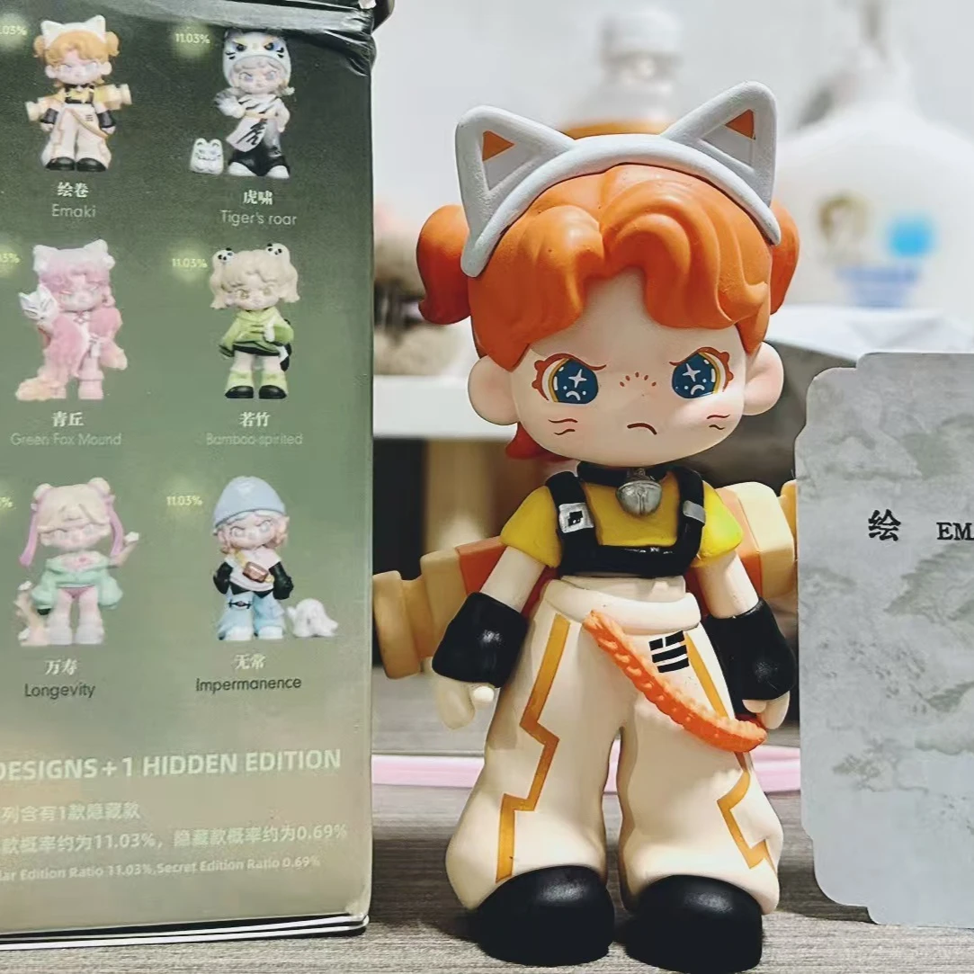 DORA No Taboo série cinq générations boîte aveugle jouet à la mode pendentif Style chinois fait à la main mignon pendentif cadeau