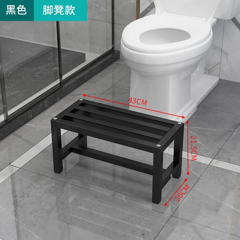 Bathroom footstool, toilet seat changed to squat pit frame, squat toilet stool, toilet seat changed to squat toilet, foot steppi