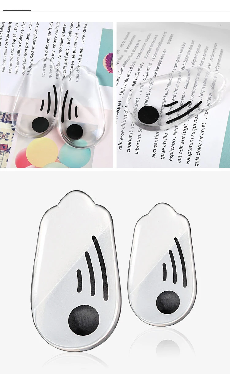 1/5 Paar O/X Beintyp Valgus Korrektur Männer Frauen Silikon Gel Schuhe Einlegesohle Orthopädische Einlegesohlen für Füße Magnet Massage Schuh Pads – Detail 9