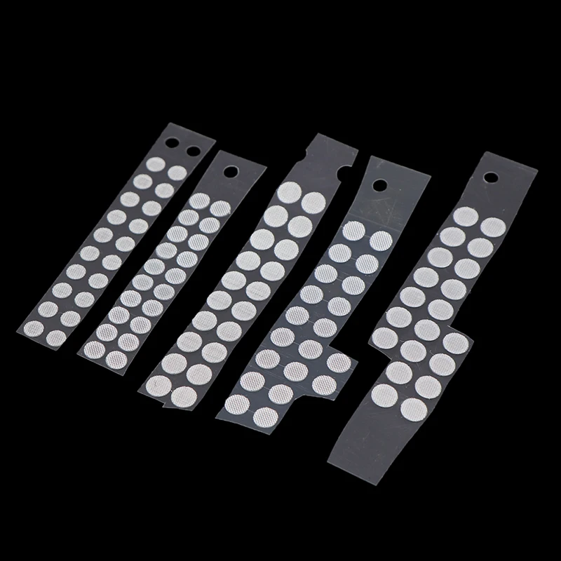 20PCS Stainless Steel In-Ear Earphone Filter Dust Net Earbuds With Glue