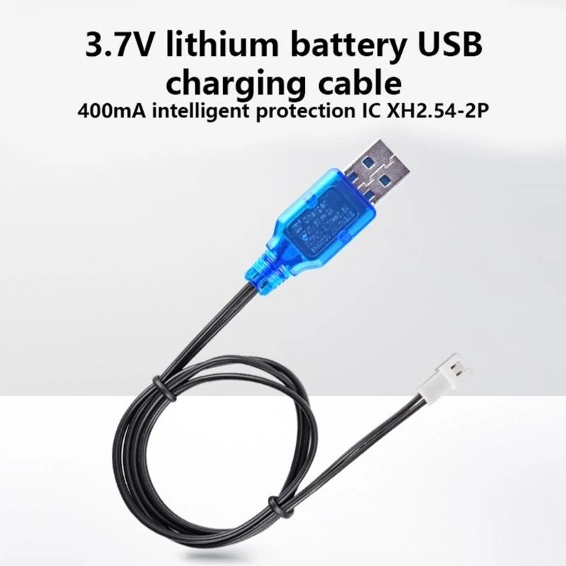 3.7V XH2.54 LiPo Lithium Battery USB Charger Cable with XH2.54 Connector for RC Car Boat FPV Drone Quadcopter - Image 2
